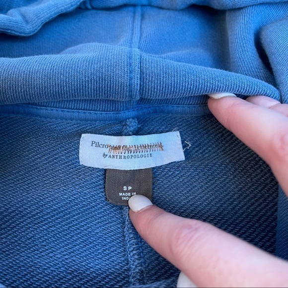 Anthropologie | Pilcro and the Letterpress | Flynn Hoodie | Blue | Size Small - Picture 5 of 11